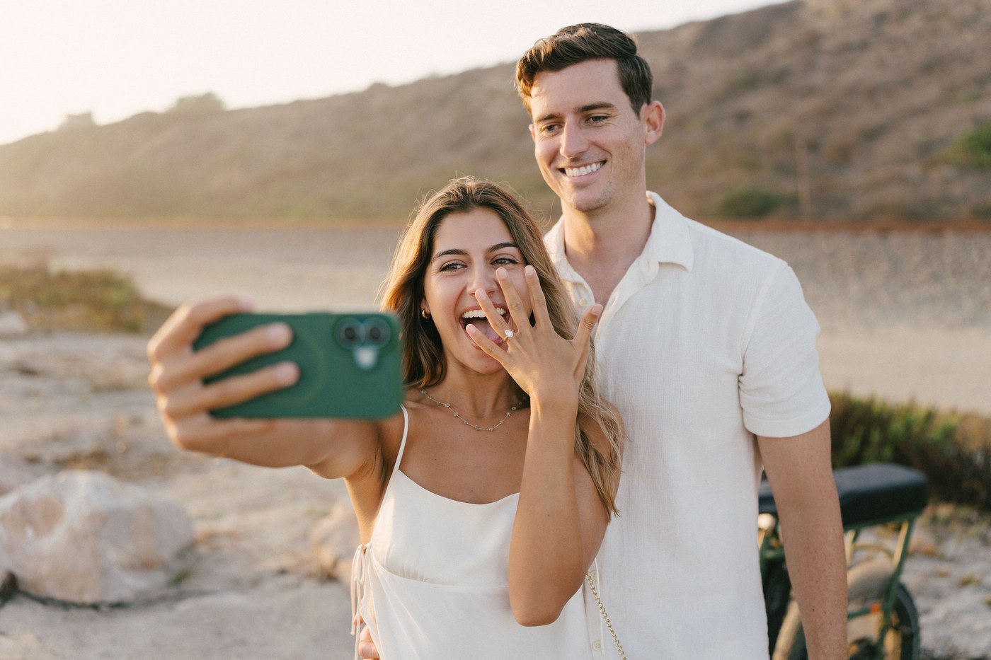 Calling home with the ring in the frame