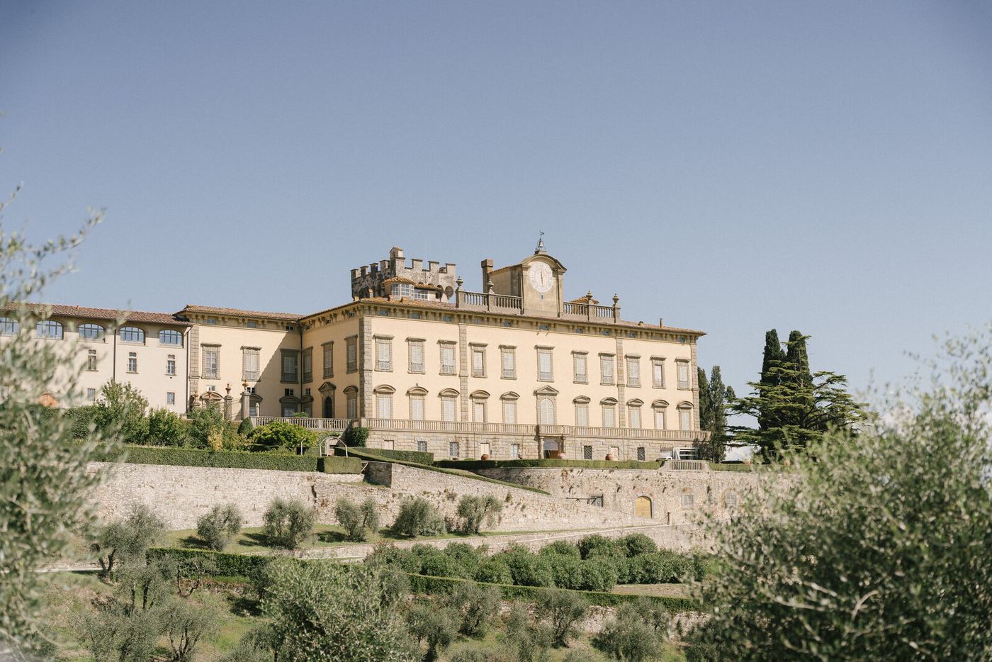 Torre a Cona in the hills east of Florence
