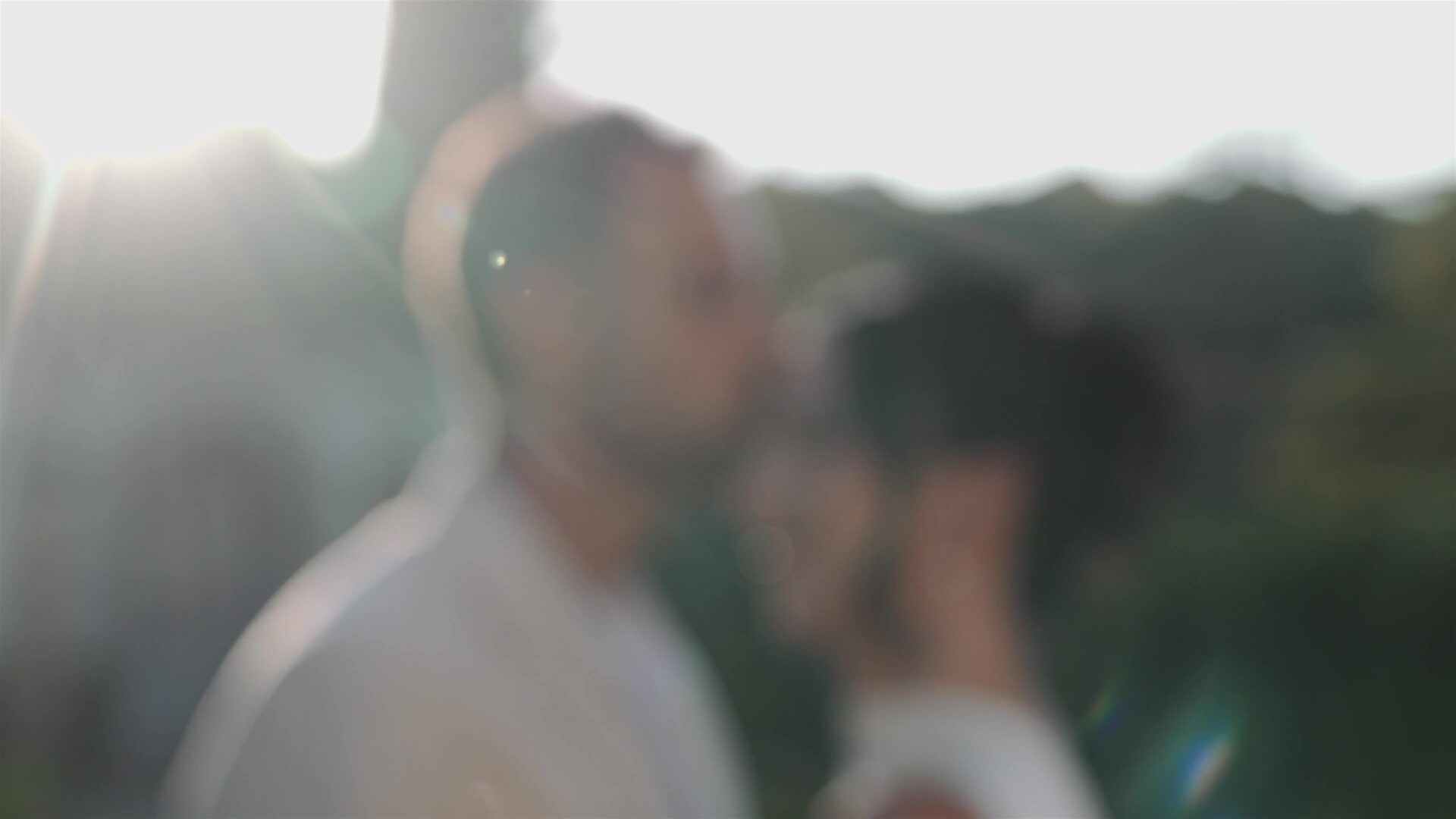 A frame from one of the wedding films