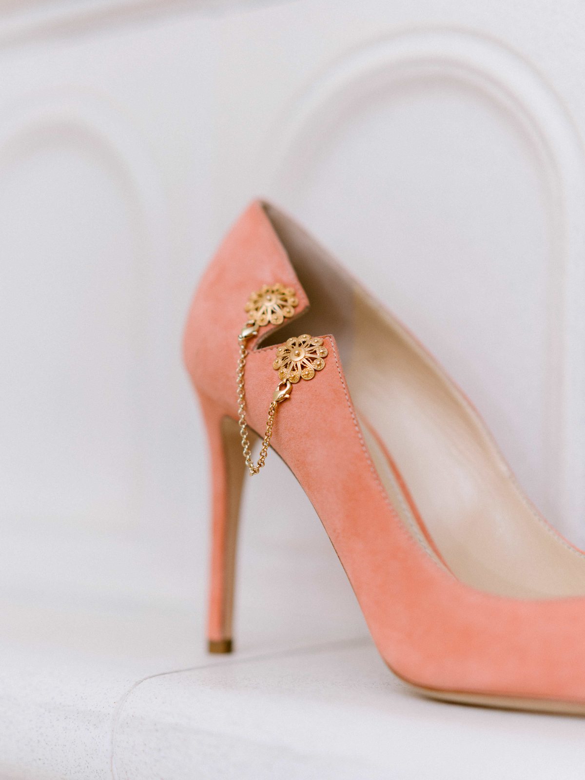 The coral shoe