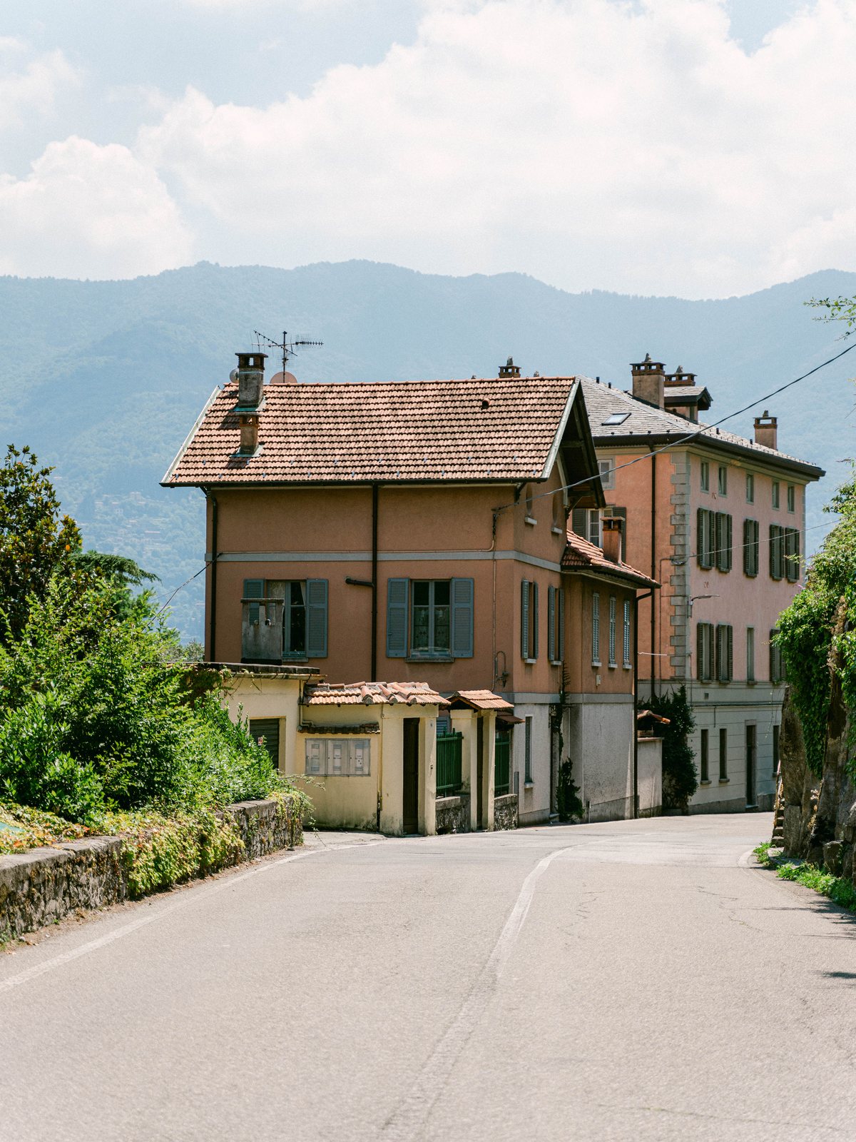 The village, on the way up