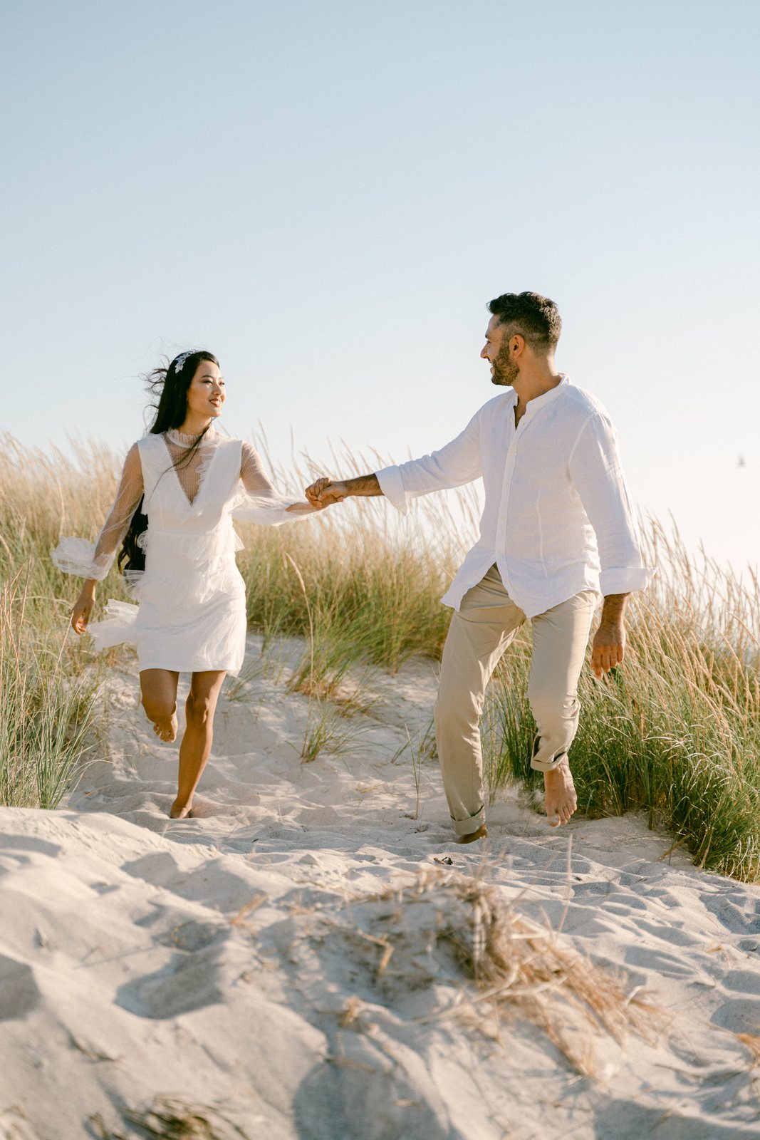 Into the dunes