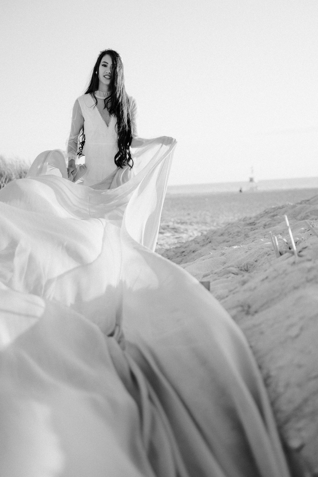 White, against the sky