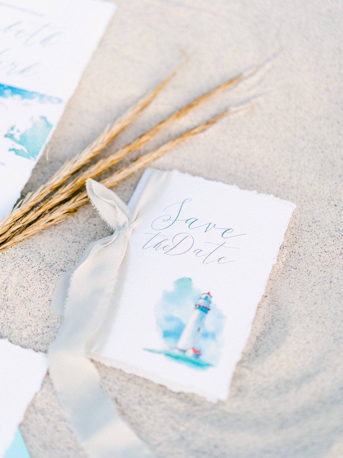 The stationery, on sand