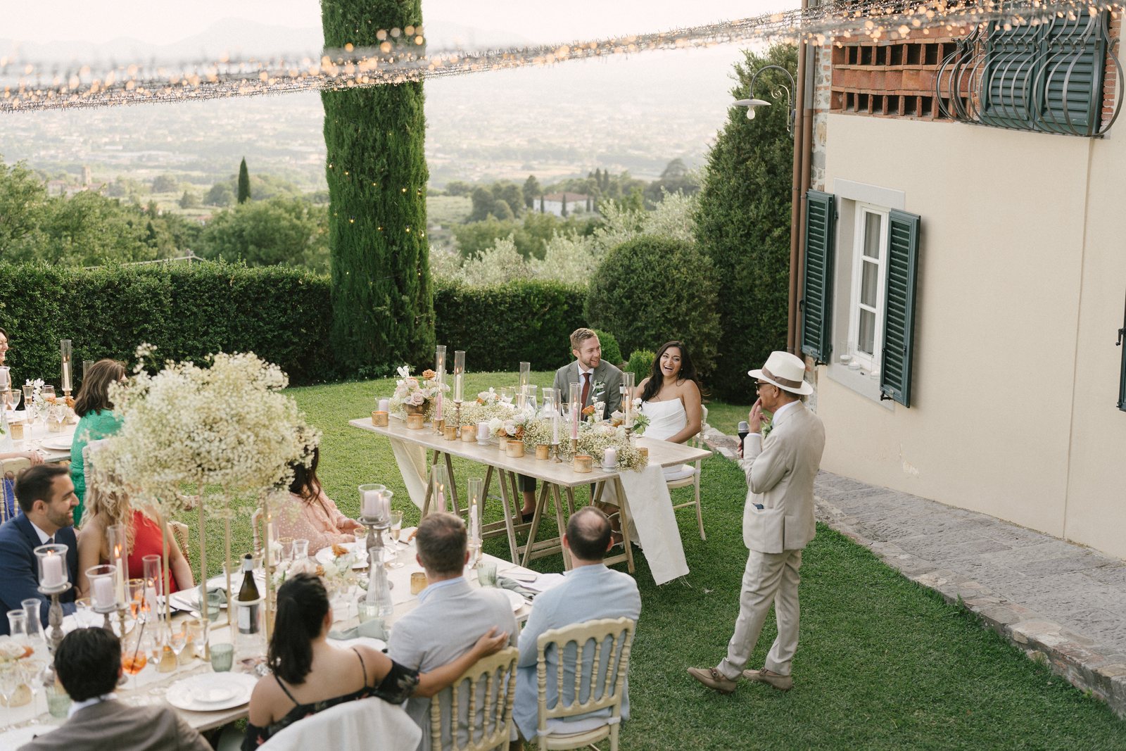 Dinner on the grass