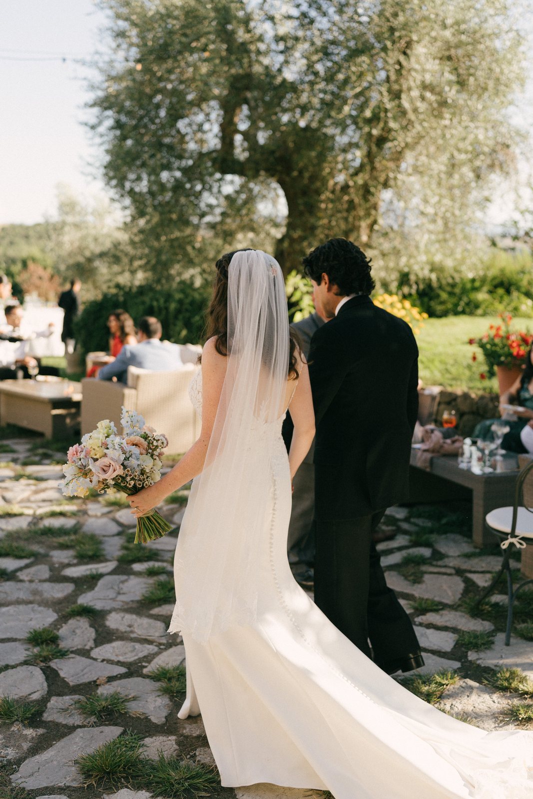 Elena and Ruben at Borgo Sant’Ambrogio, Tuscany