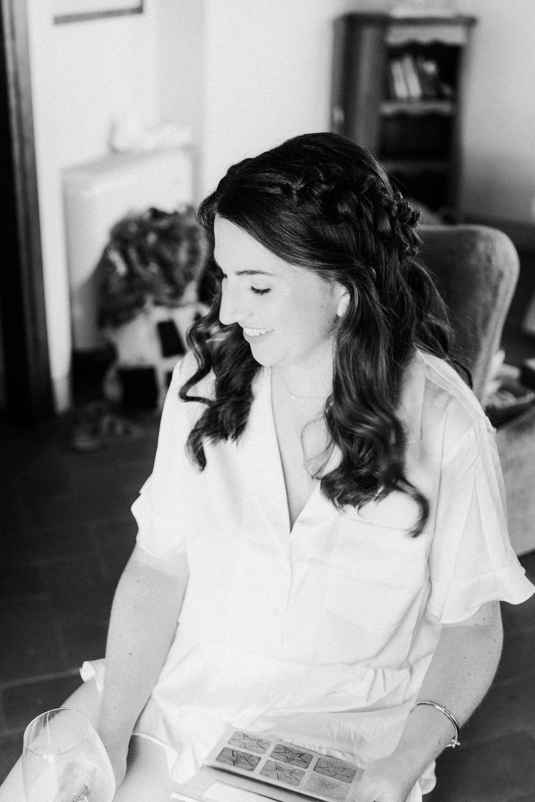 A getting-ready frame in my own black and white