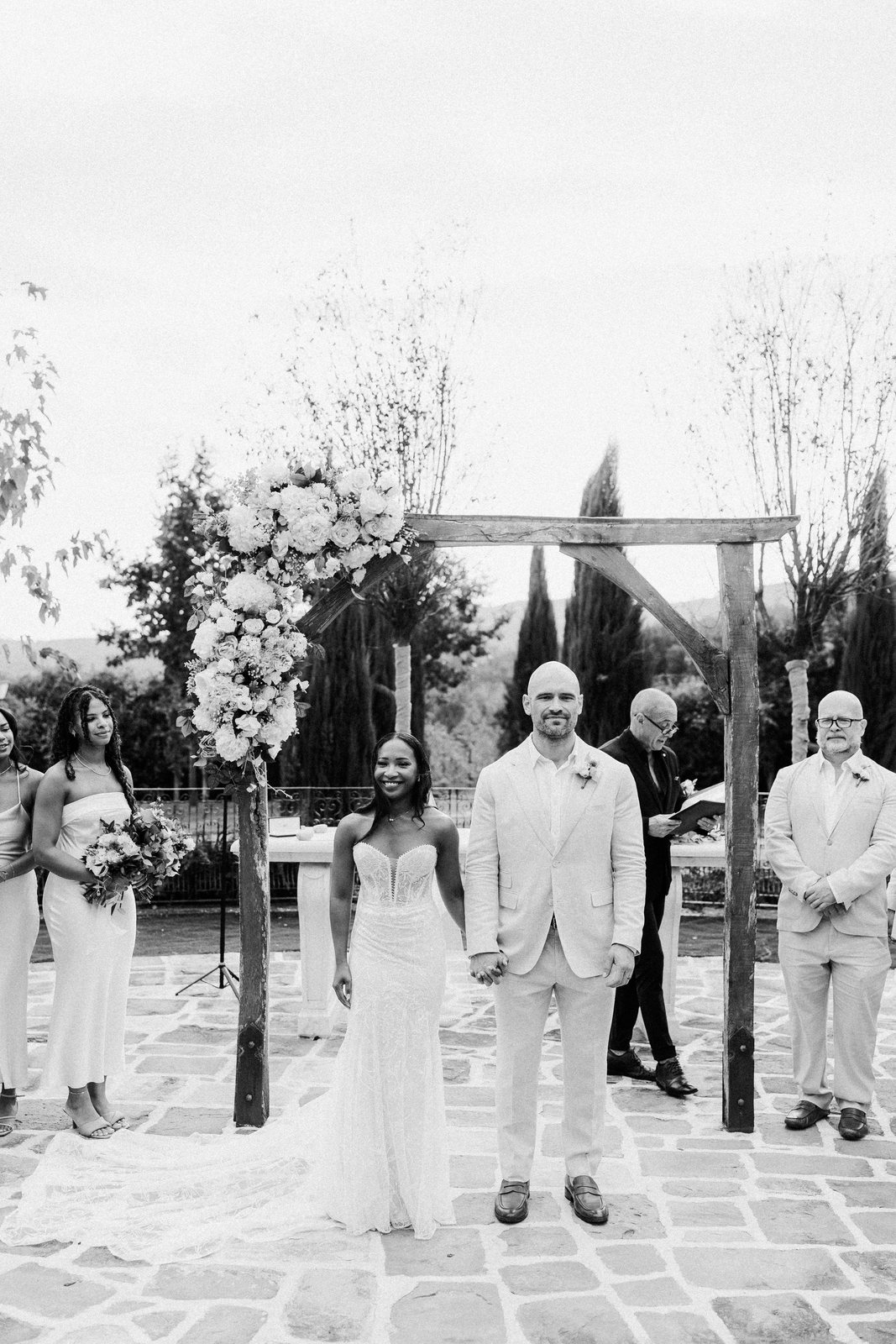 Back down the aisle
