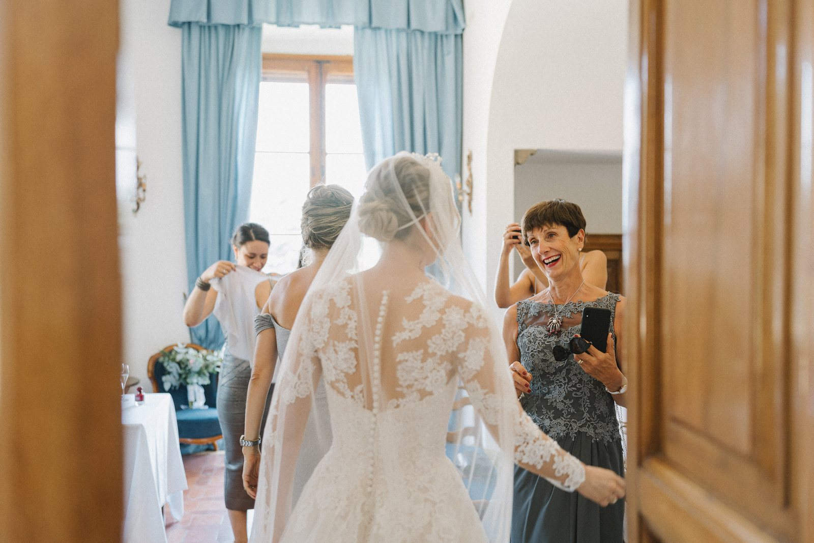 Being dressed