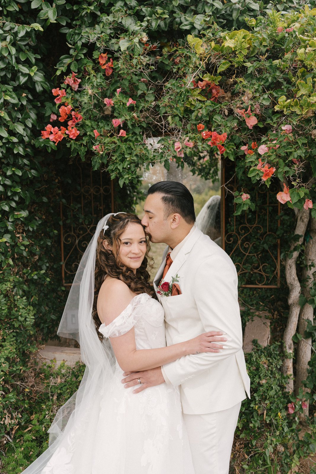 Under the roses