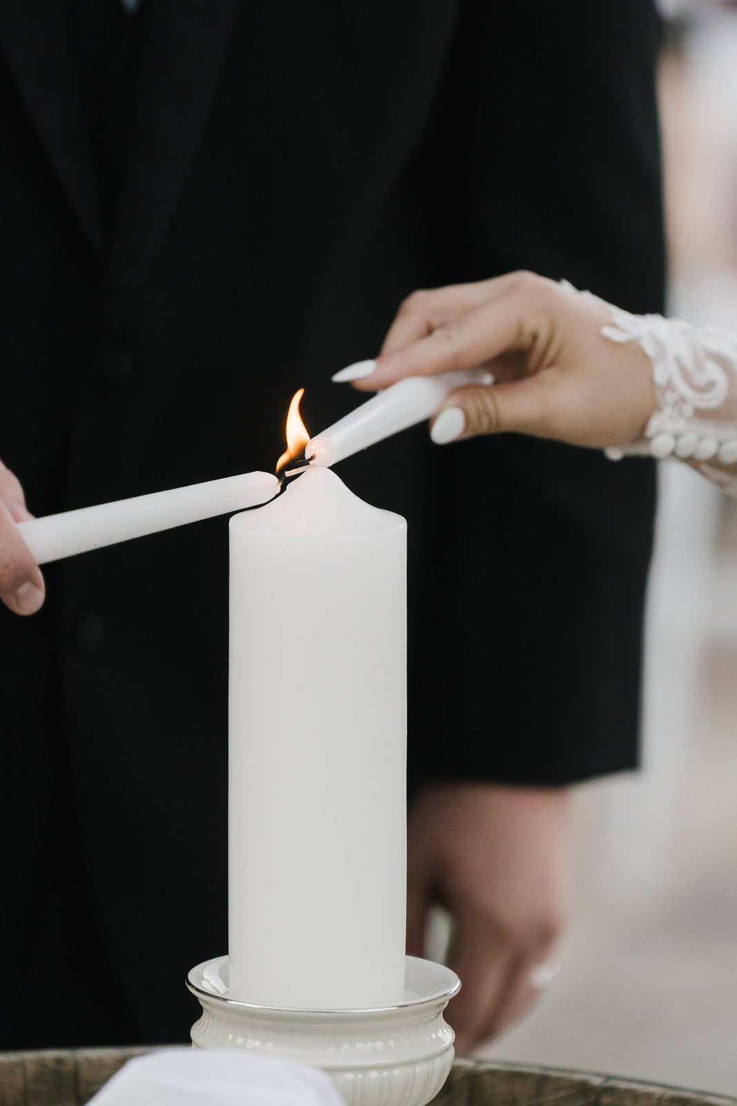 The unity candle