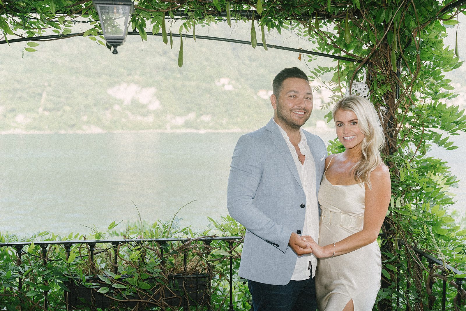 Erika and Charlie at Relais Villa Vittoria, Argegno & Tremezzina, Lake Como