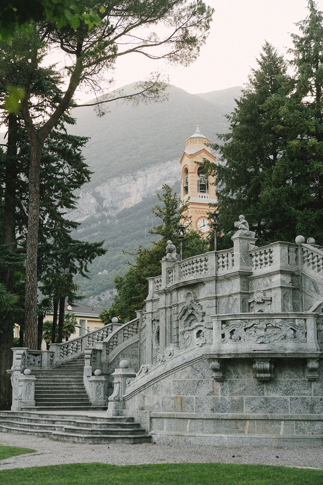 The staircase at Tremezzina