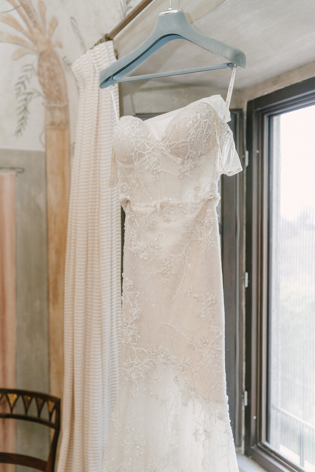 The dress at the window