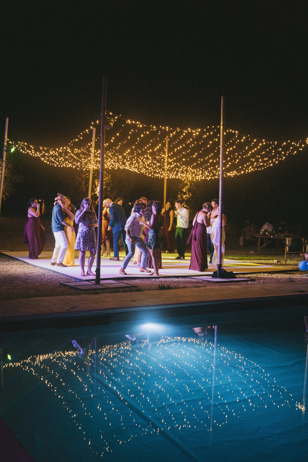 Lights over the water