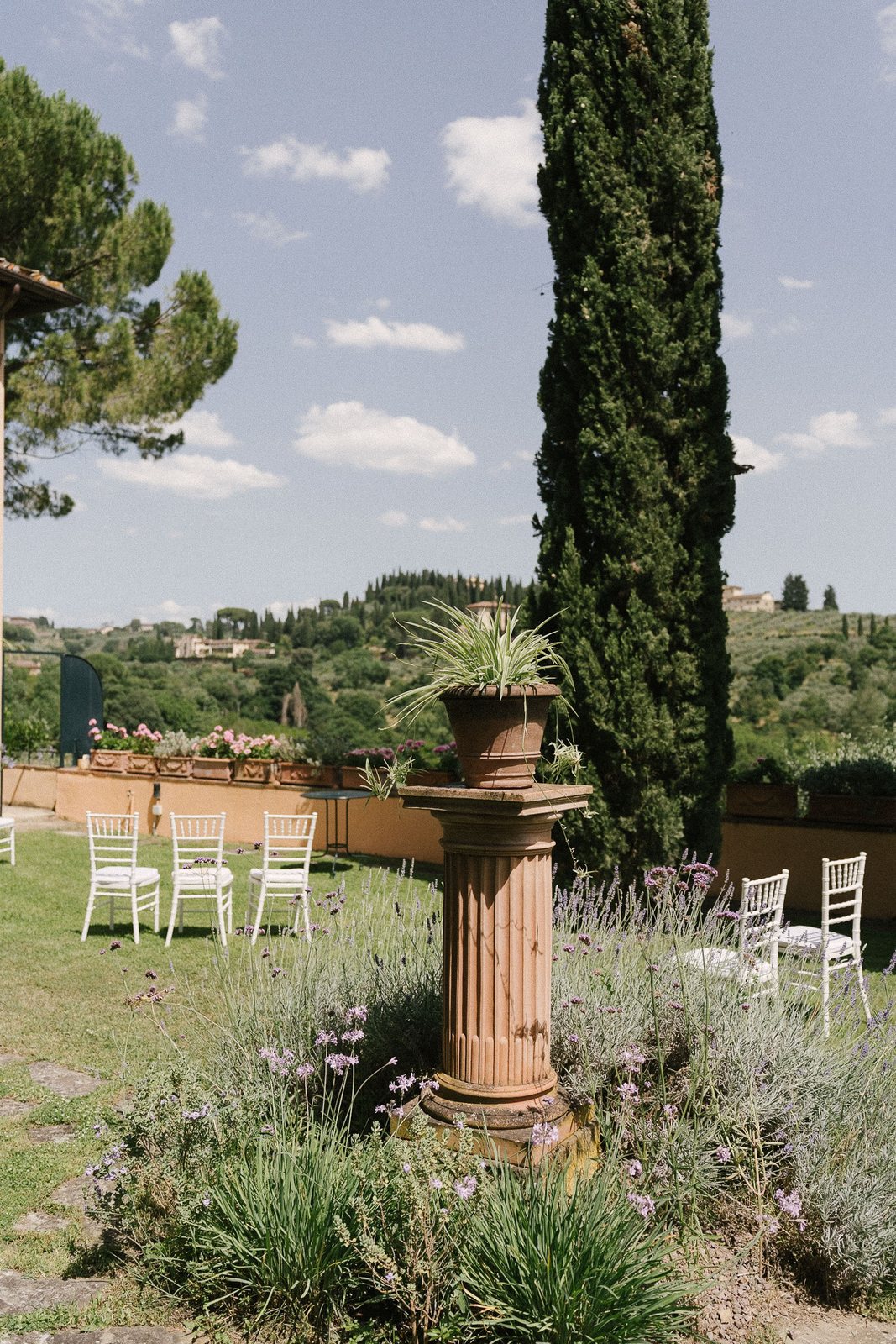 The garden, and the valley