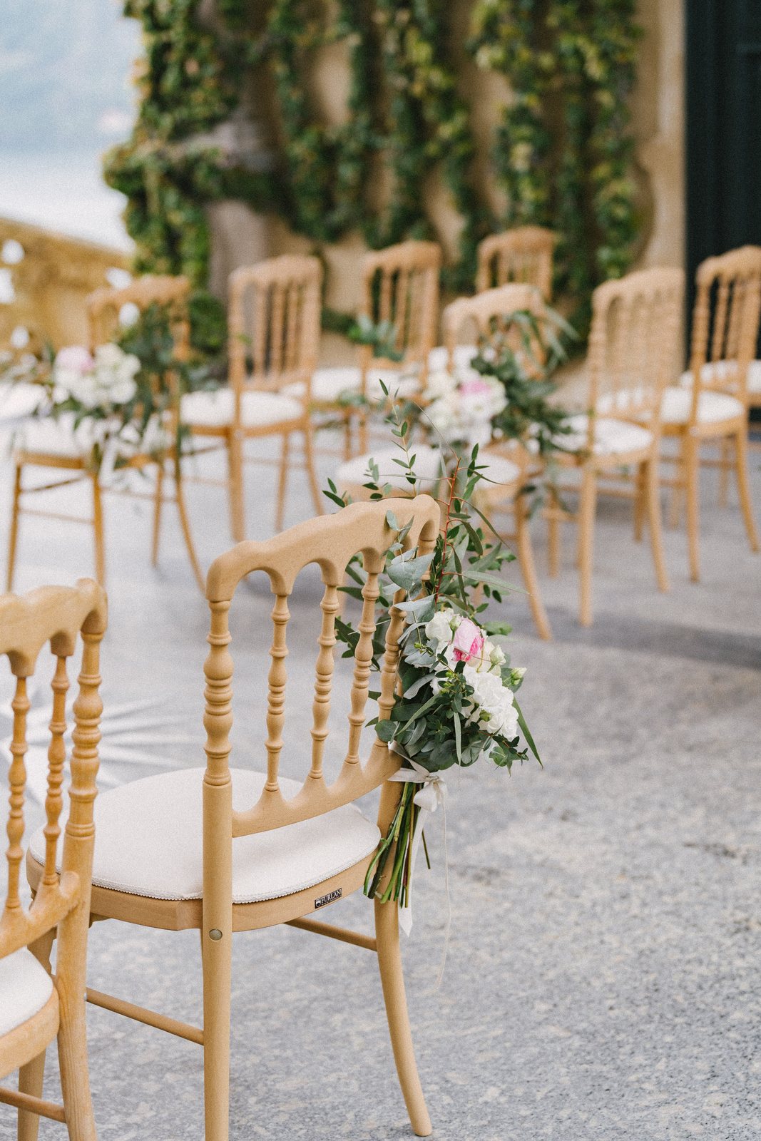 The ceremony, set