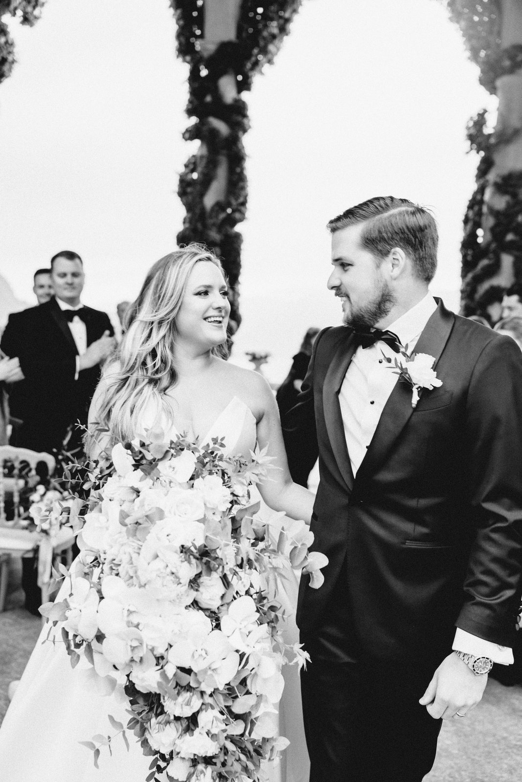 Back down the aisle