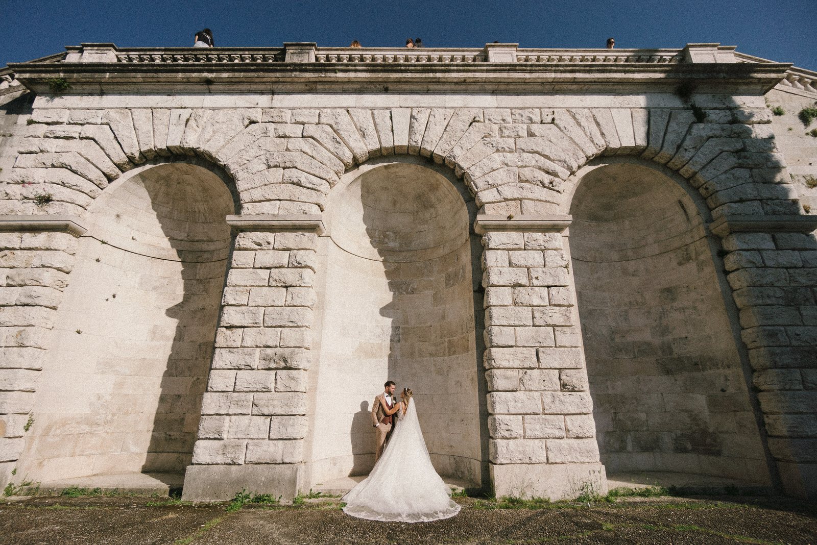 Under the arches