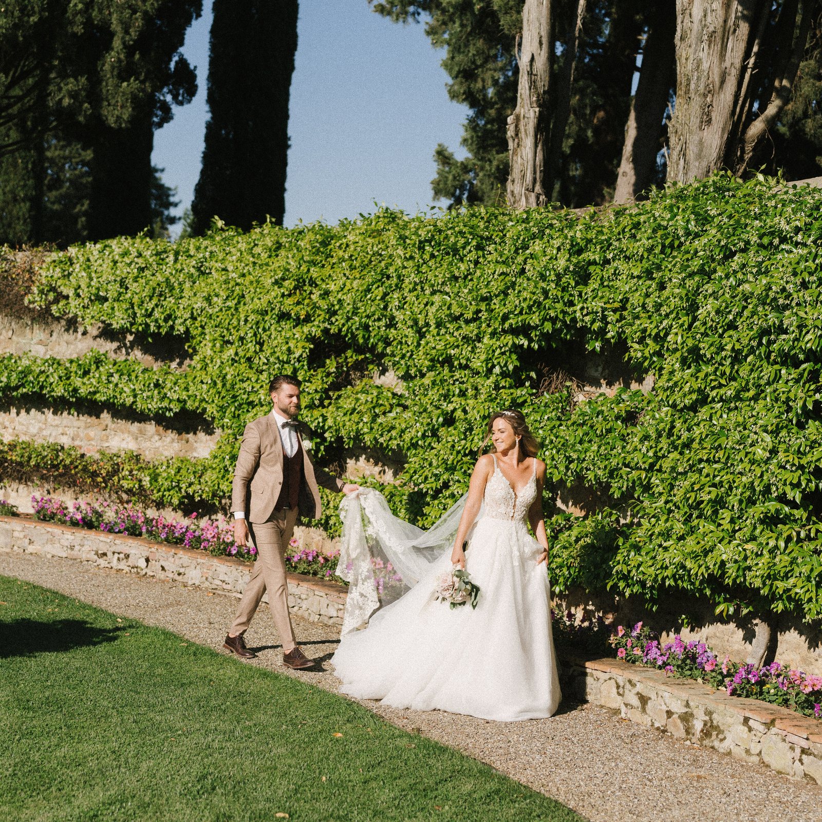 The formal garden
