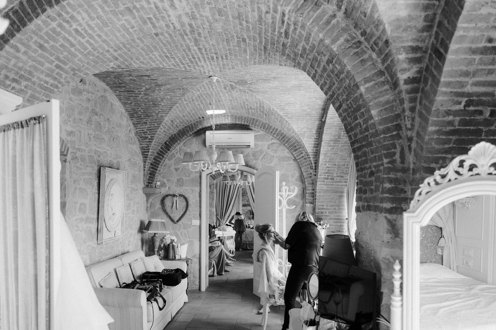 The vaulted hall
