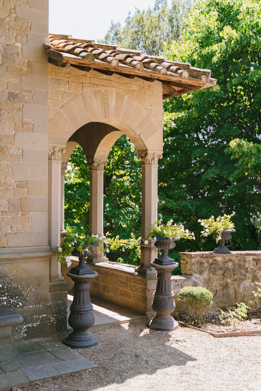 The loggia