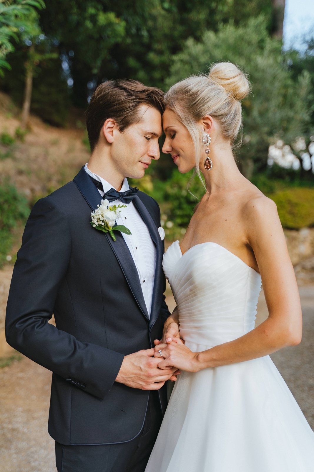 Malou and Adrien at Villa Le Fontanelle, Florence, Tuscany
