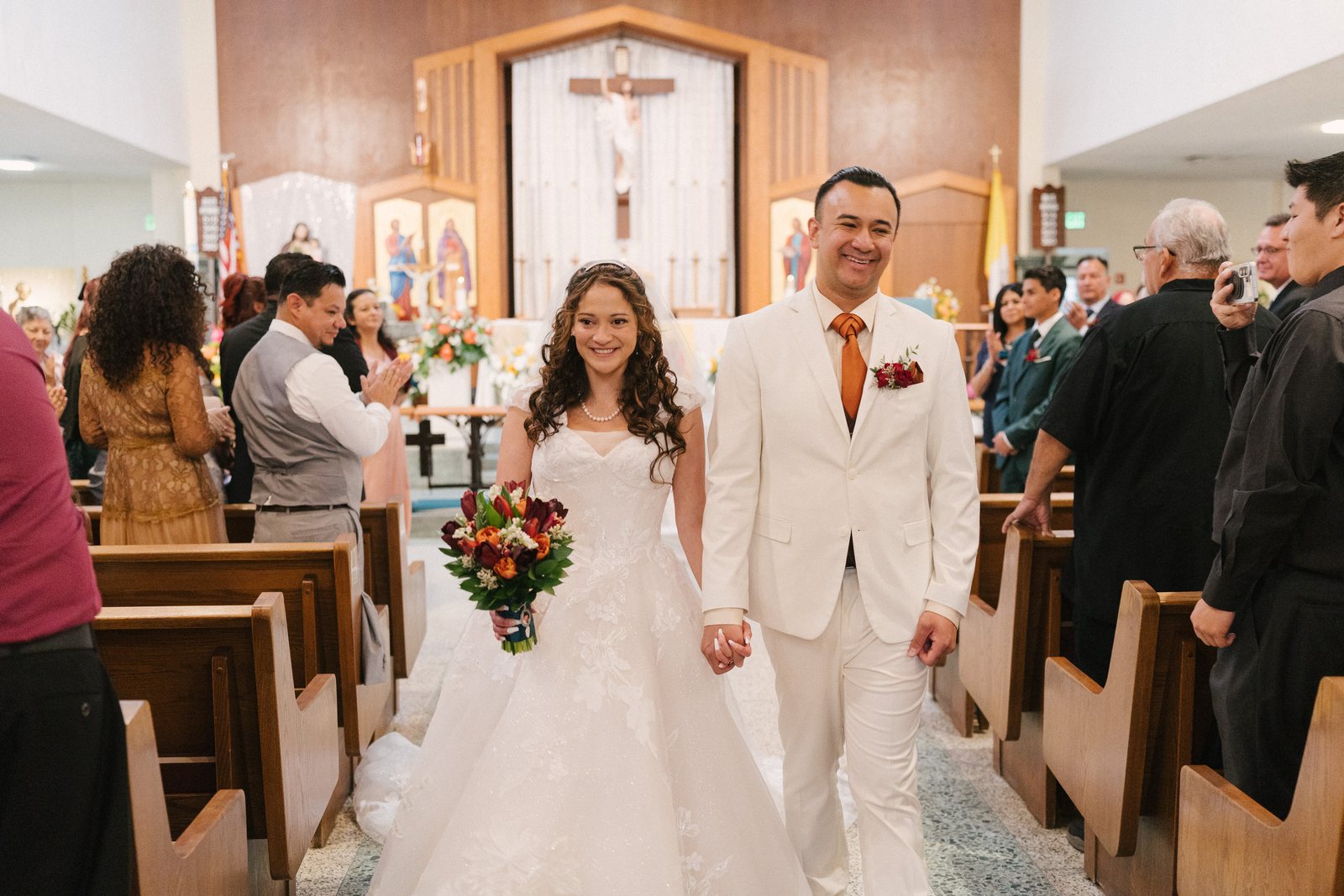 Back down the aisle