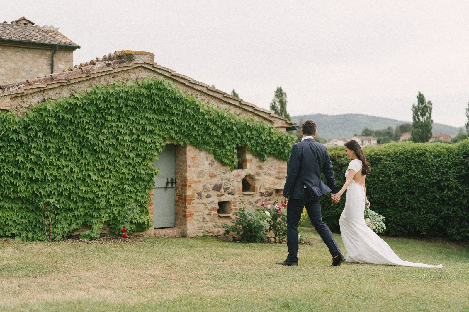 Against the ivy