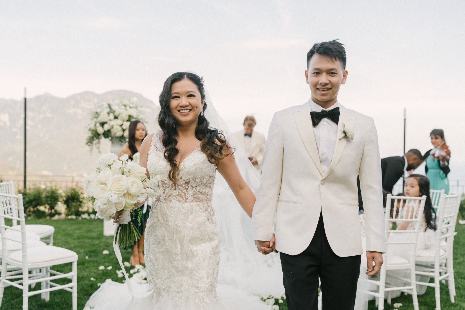 Back down the aisle