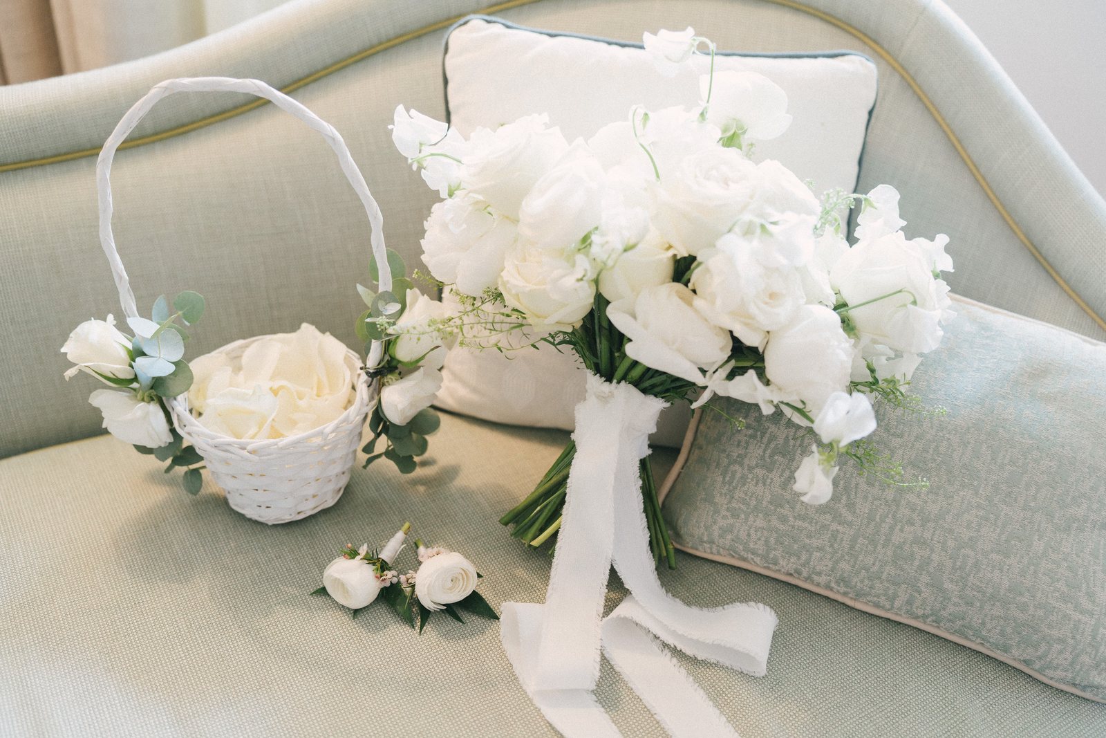 The bouquet and the rest of the morning