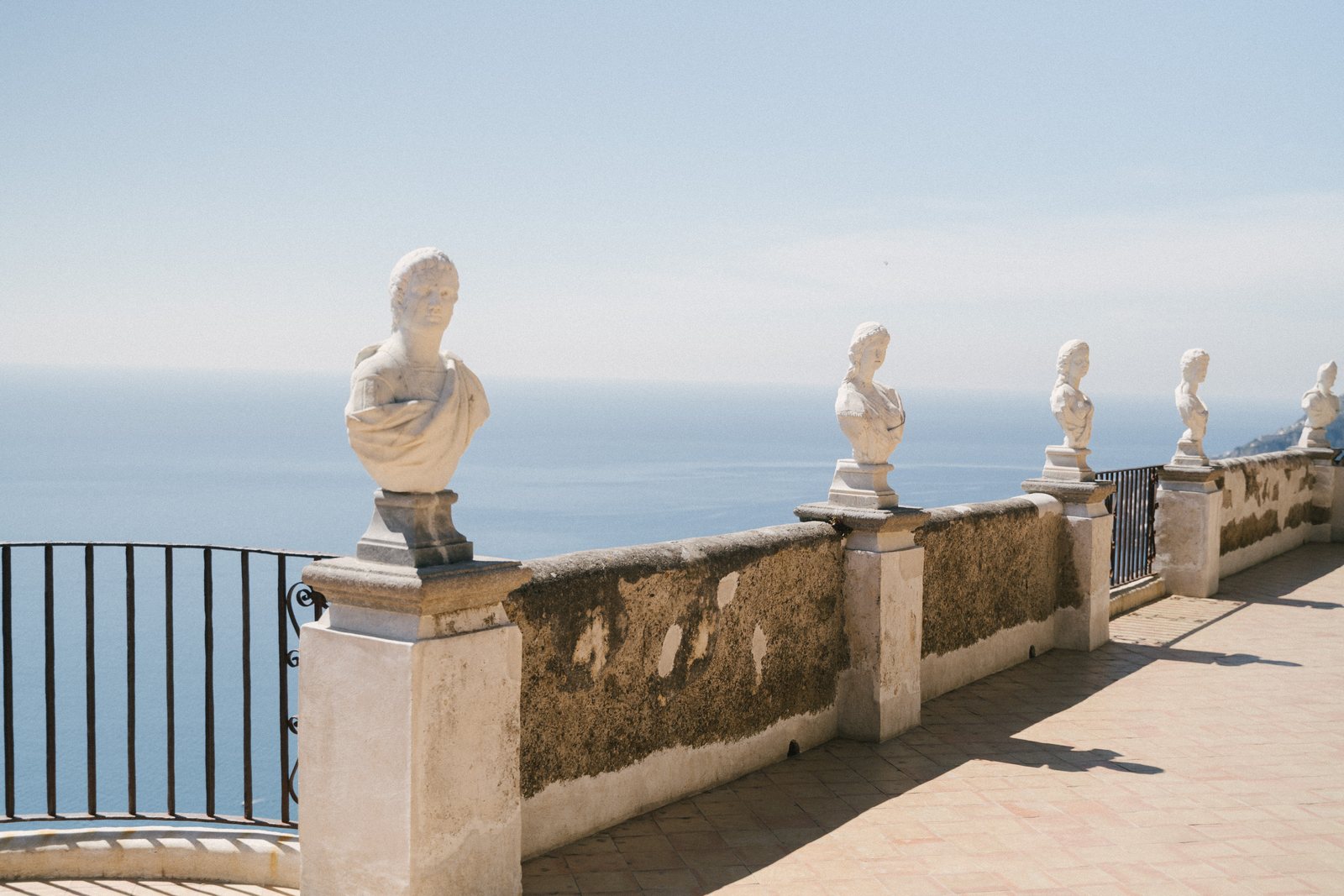 The terrace, and what it looks over