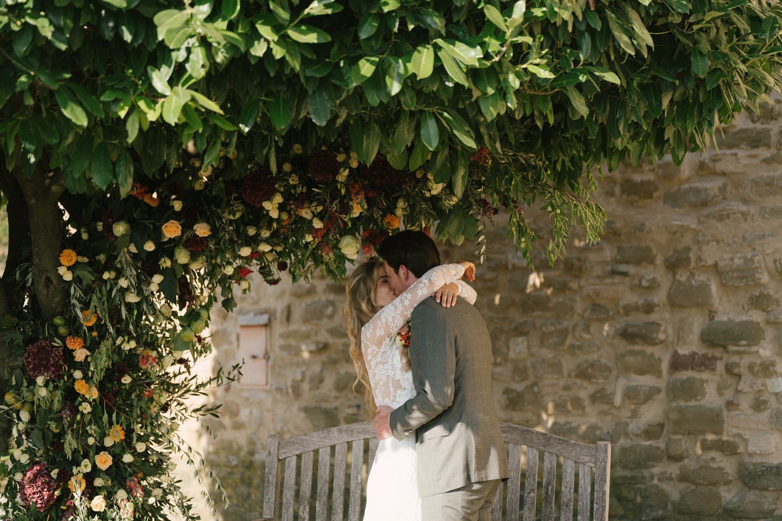 Under the lemon tree