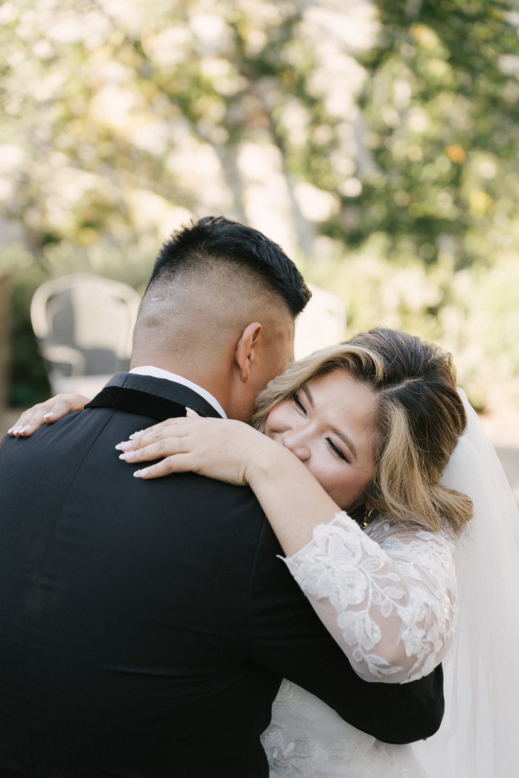 Ronalyn and Robin at A garden venue, Southern California