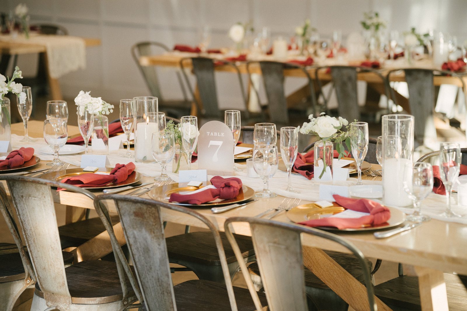 The tables