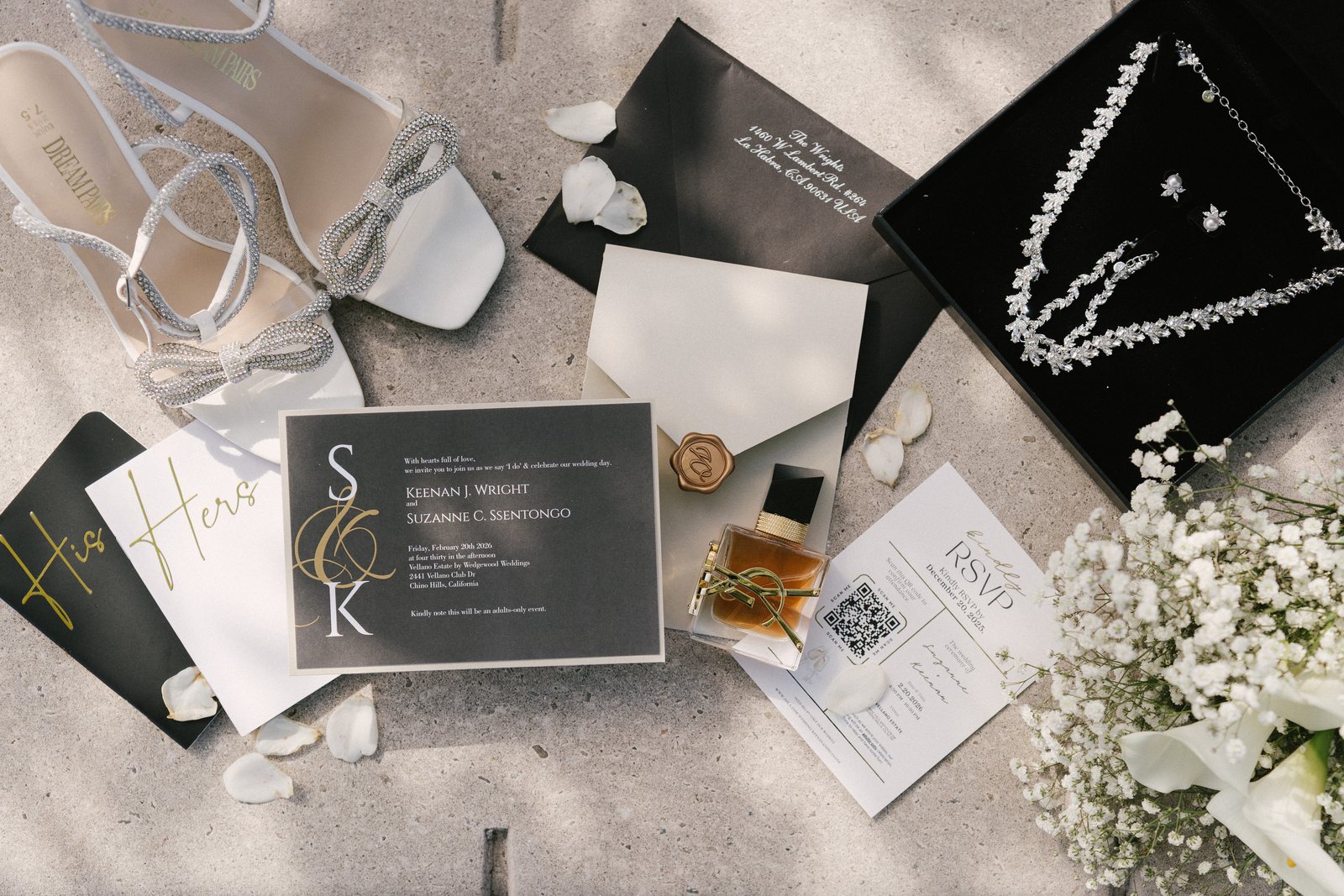 The rings, and the invitation