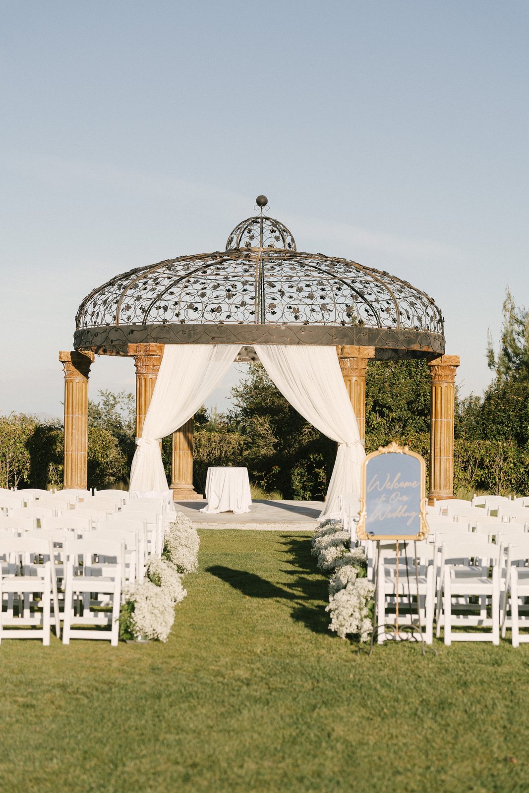 The rotunda, set