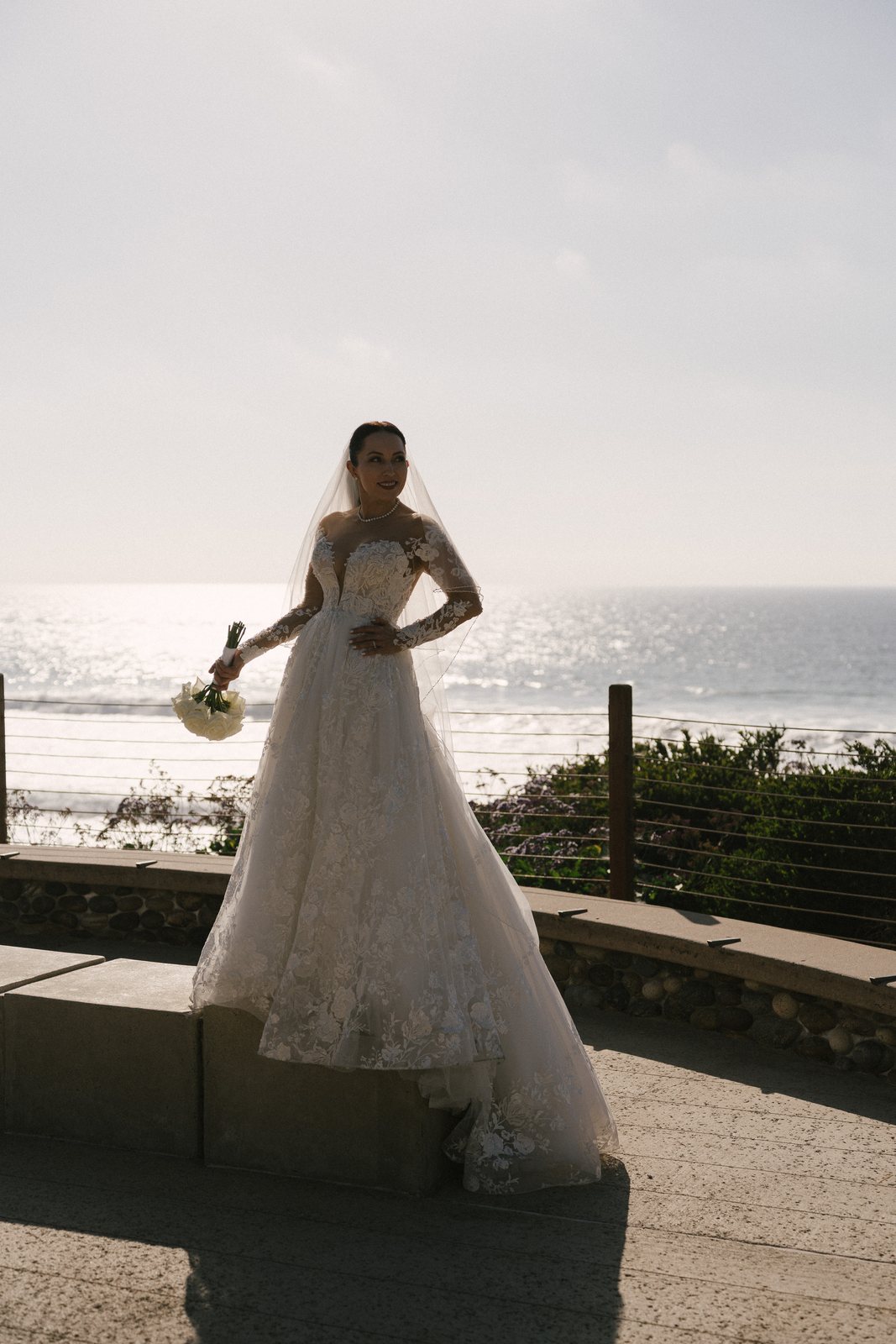 Viktoriya and Christopher at St Patrick Catholic Church, Carlsbad, California