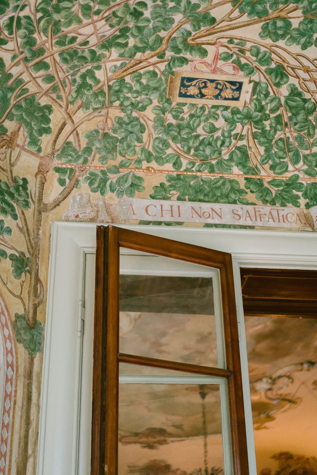 The painted wall