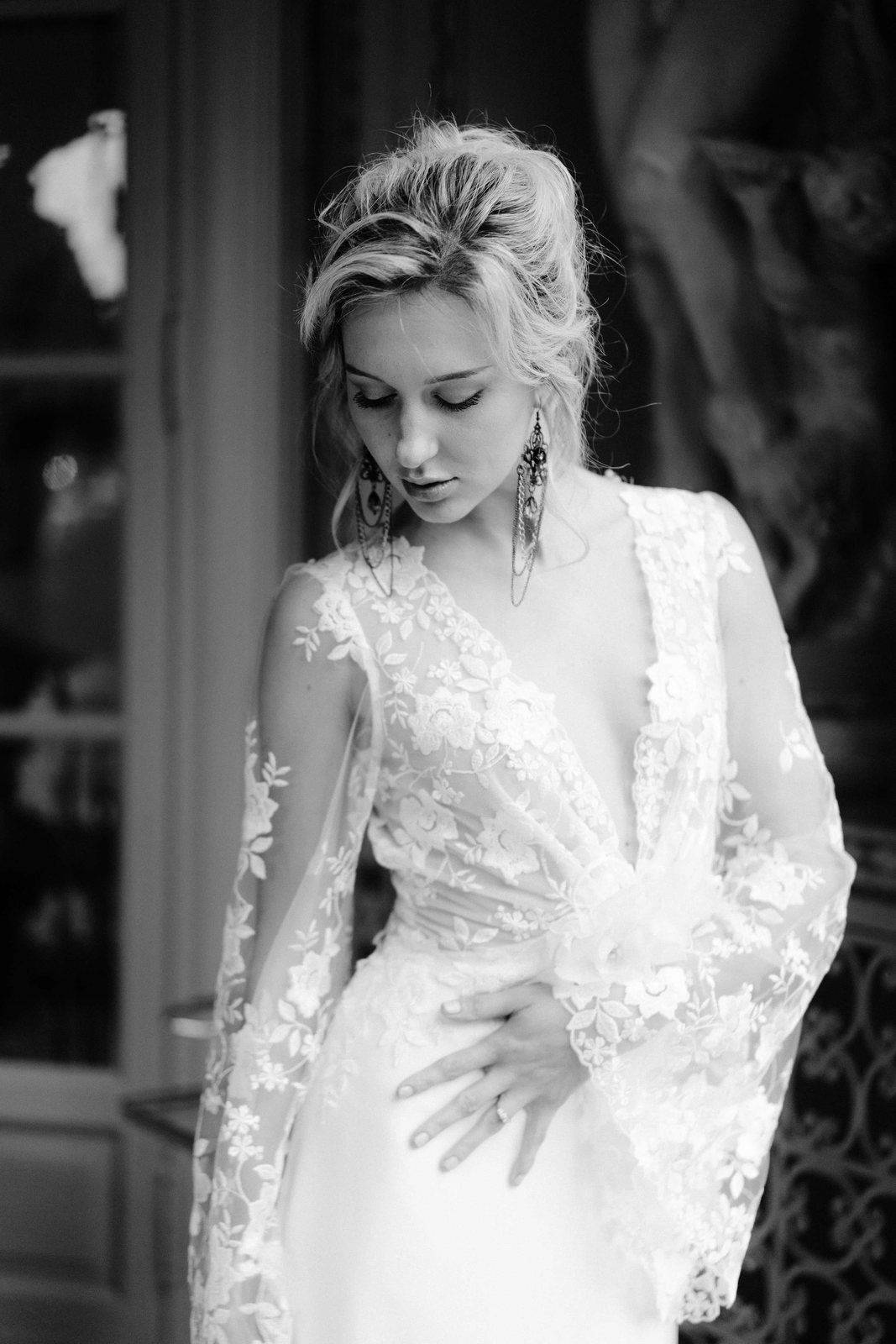 And inside, in black and white