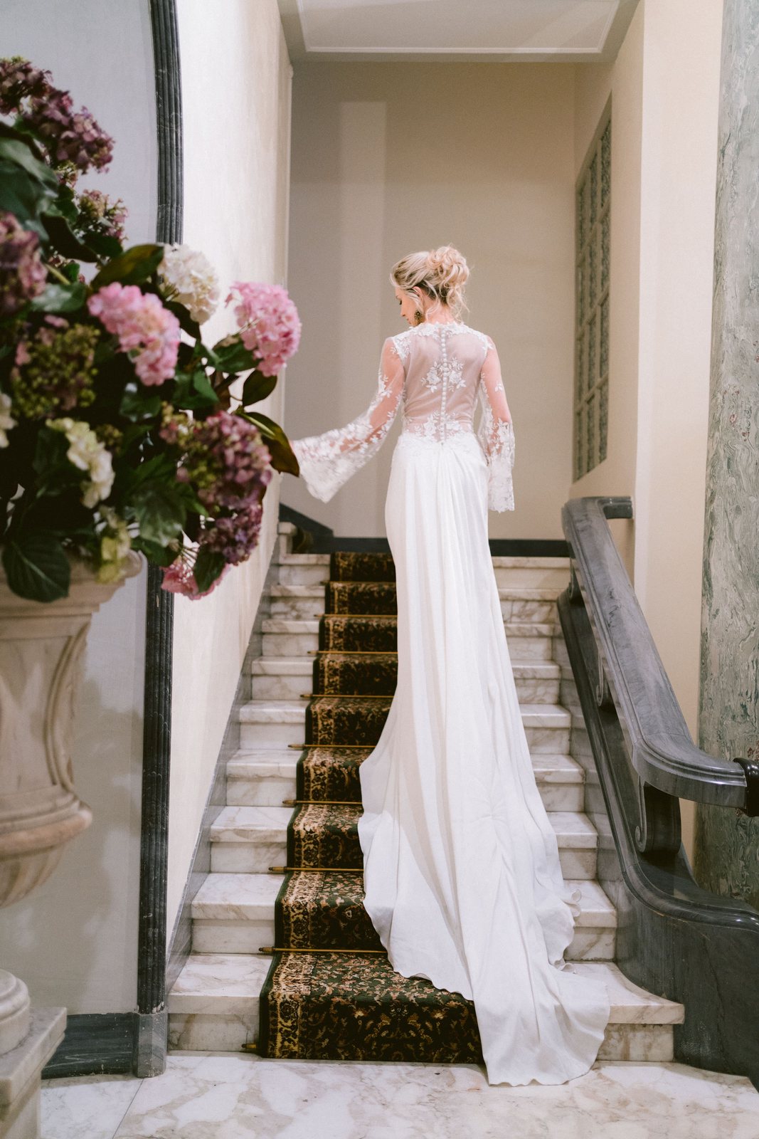 The staircase